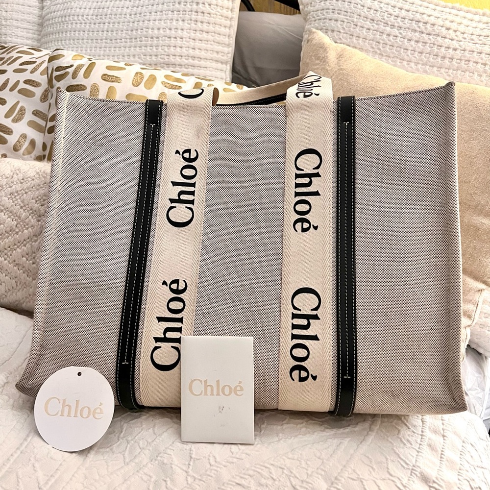Chloé Woody tote large